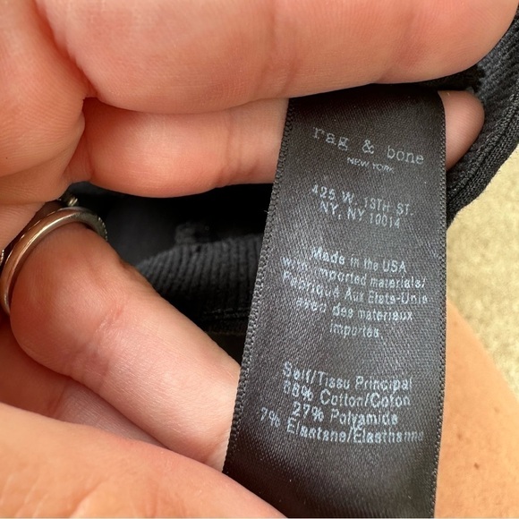 Rag & Bone Black Trousers - Picture 6 of 6